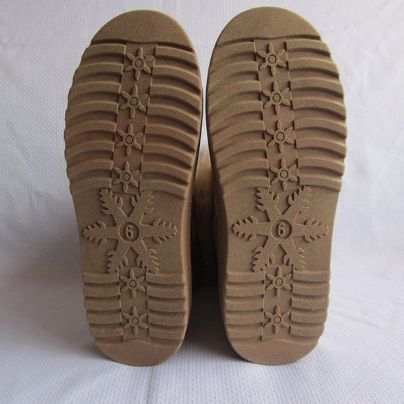 SO SOPHIA BIG GIRLS CHESTNUT WINTER BOOTS (SIZE 6) - Picture 8 of 16